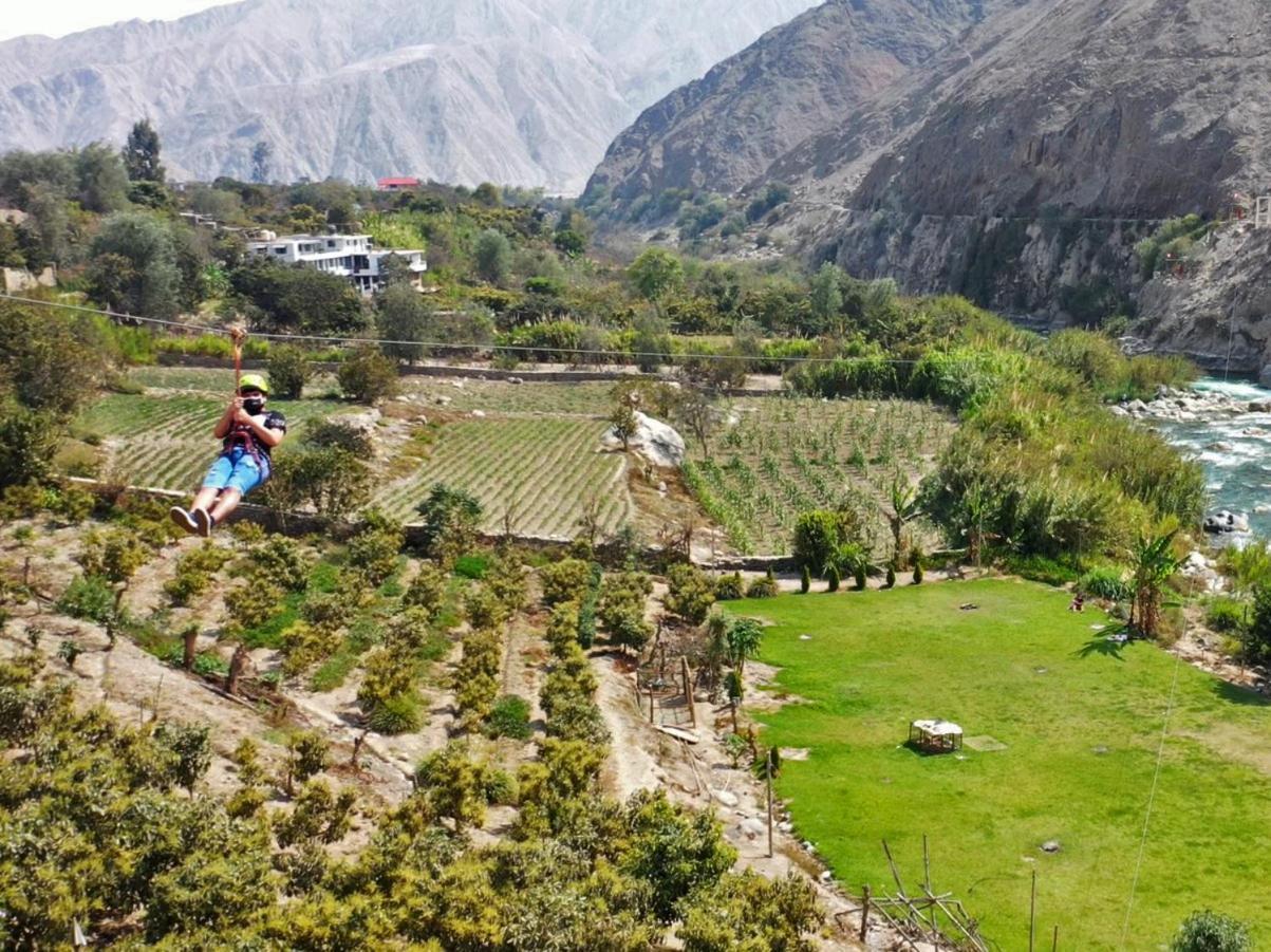 La Fortaleza Del Inca Lunahuaná エクステリア 写真