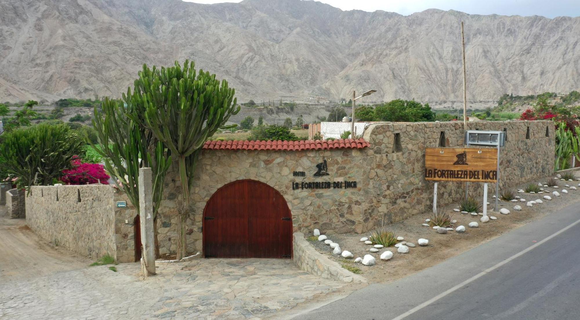 La Fortaleza Del Inca Lunahuaná エクステリア 写真